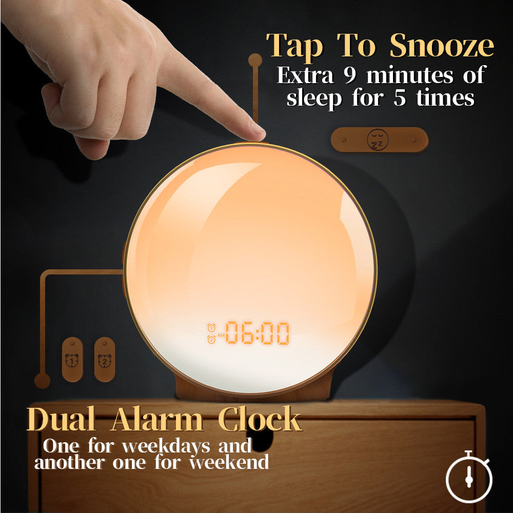RiseGlow Sunrise Natural Wake Up Lamp